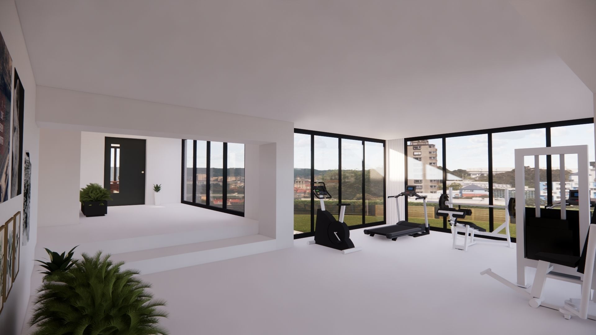 luxurious modern house 3D model_22