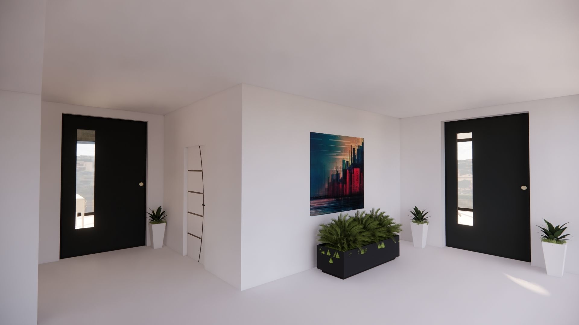 luxurious modern house 3D model_23