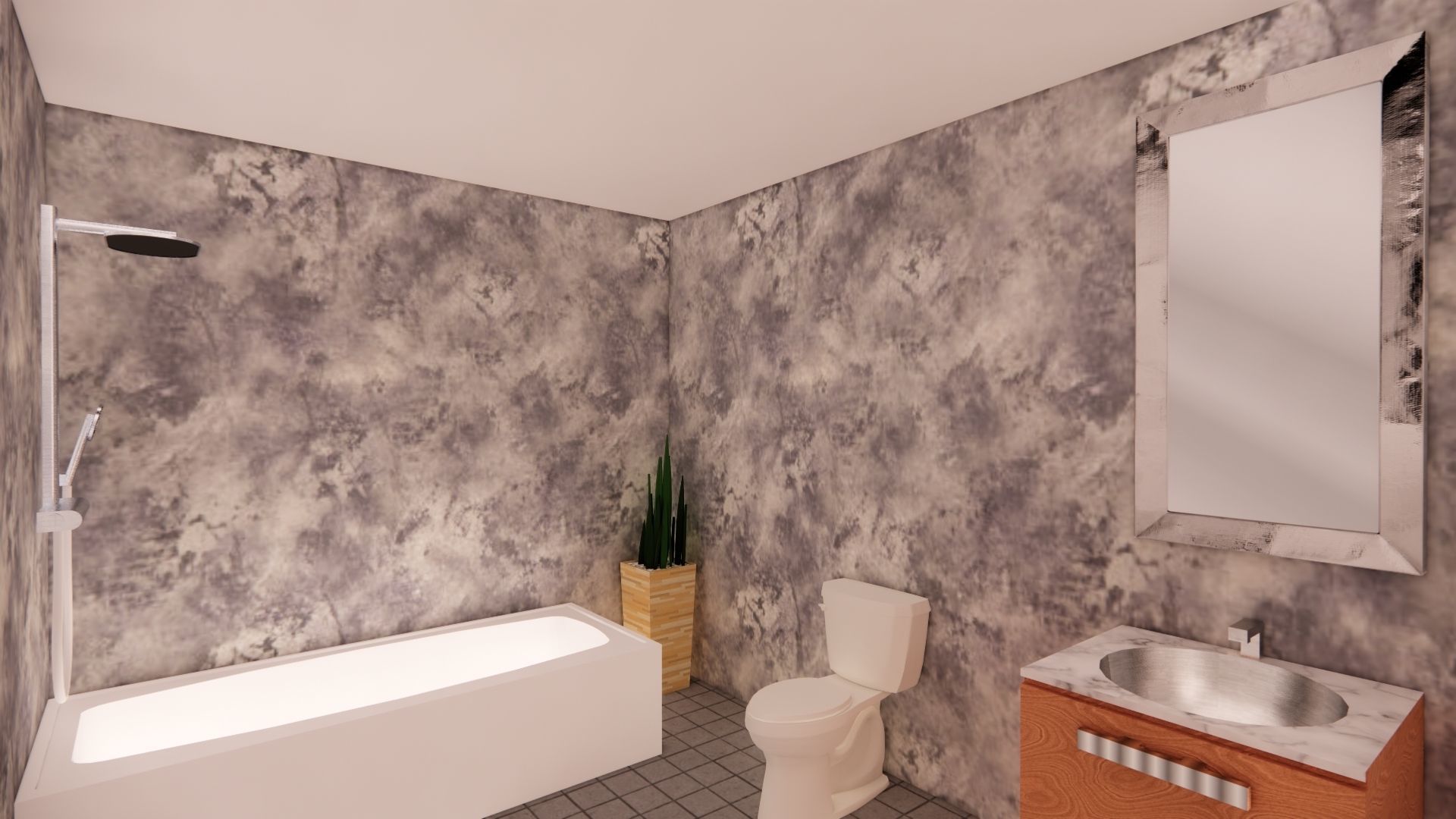 luxurious modern house 3D model_24