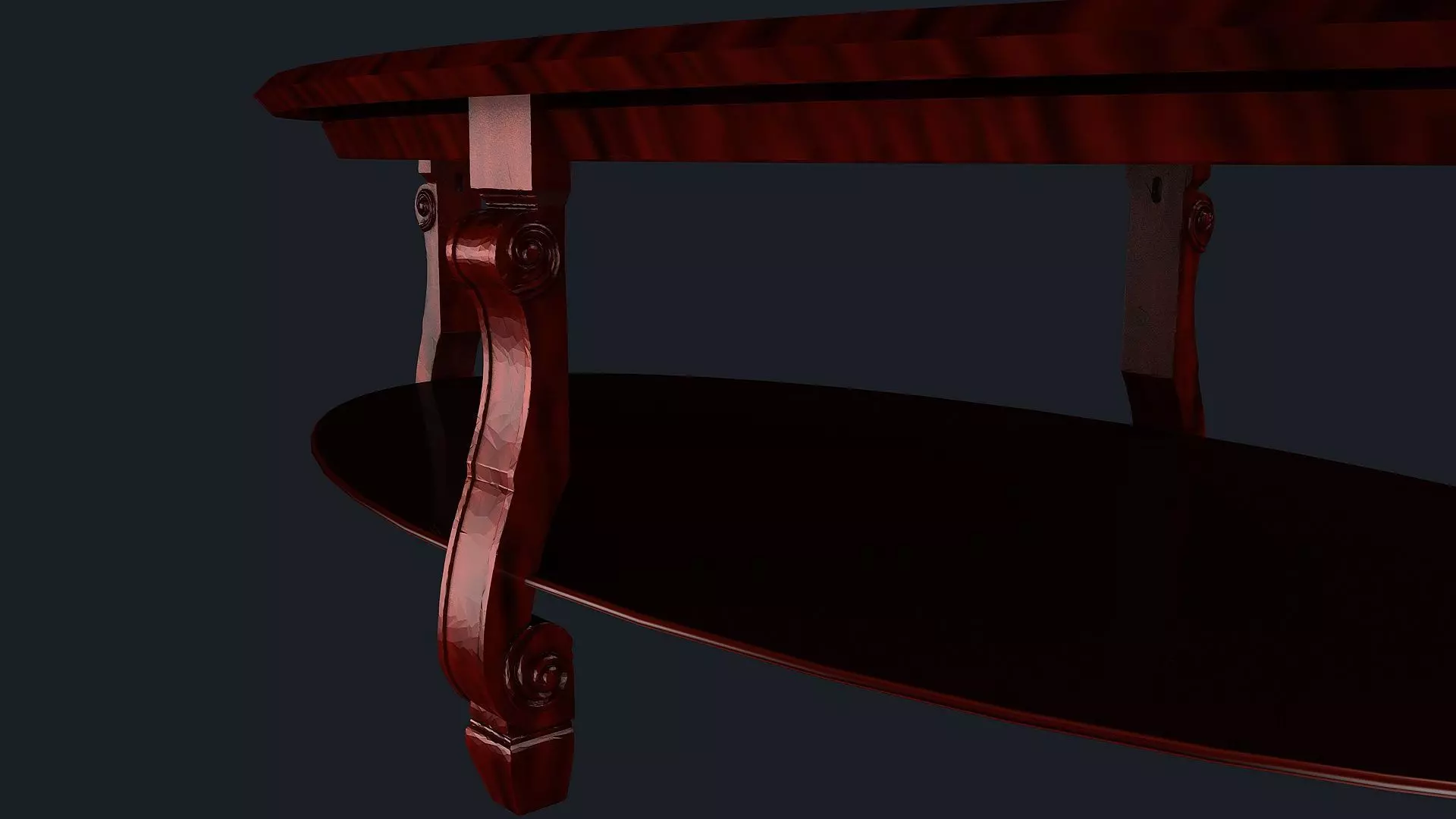 CLASSIC COFFEE TABLE 3D model_0