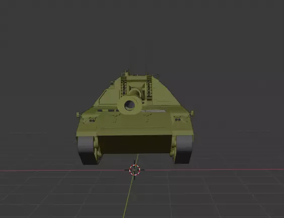 Panzer Haubitze 2000 FREE Free low-poly 3D model