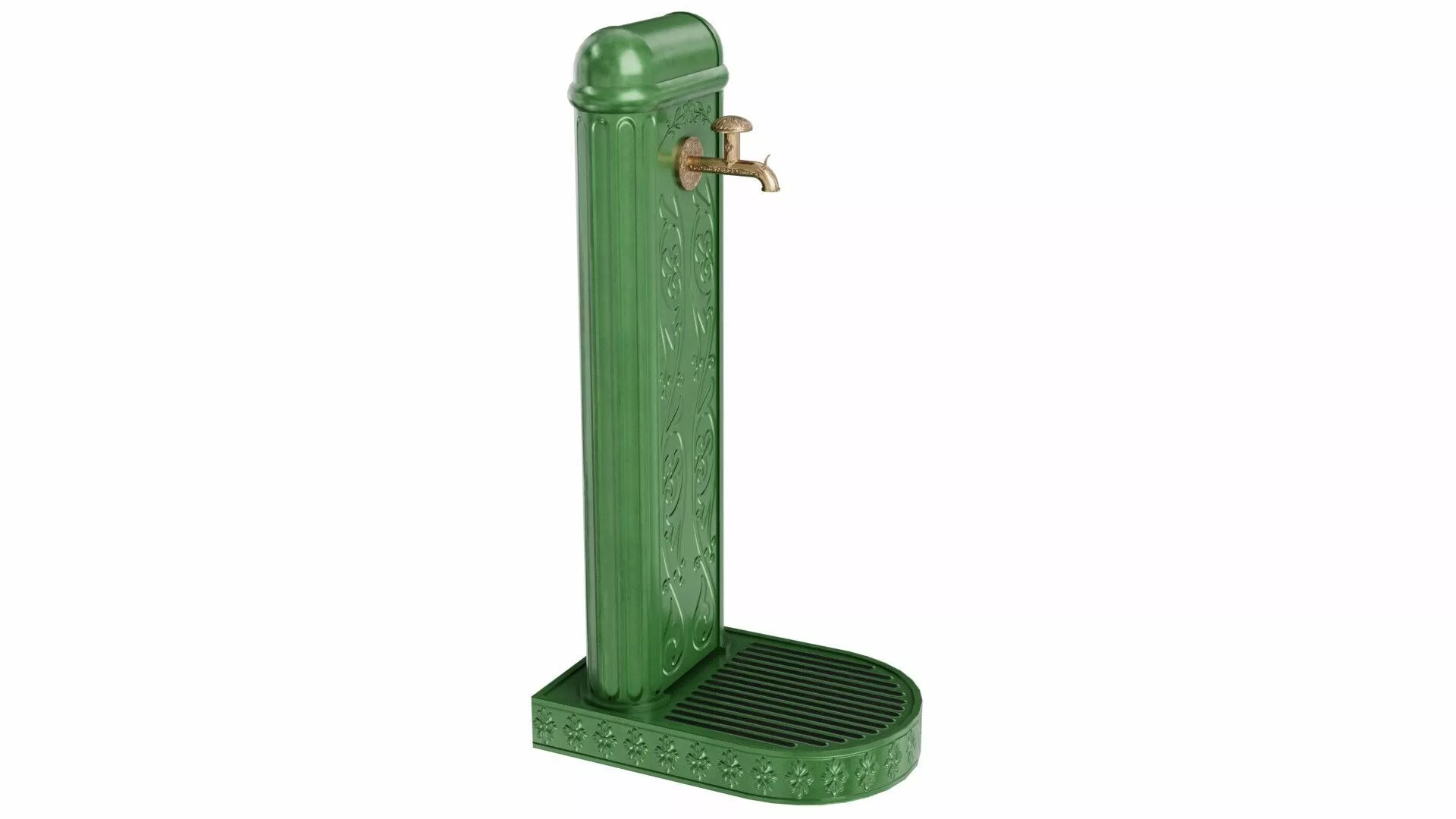 Manual water pump 3D model