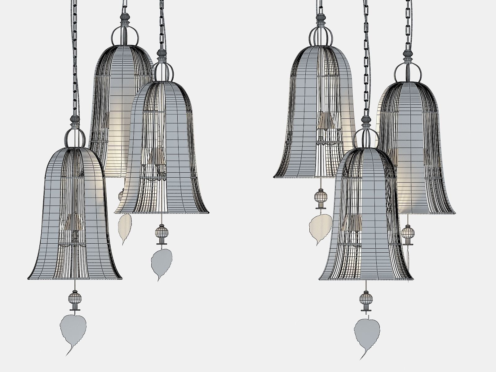 Thai decorate 3D model_4