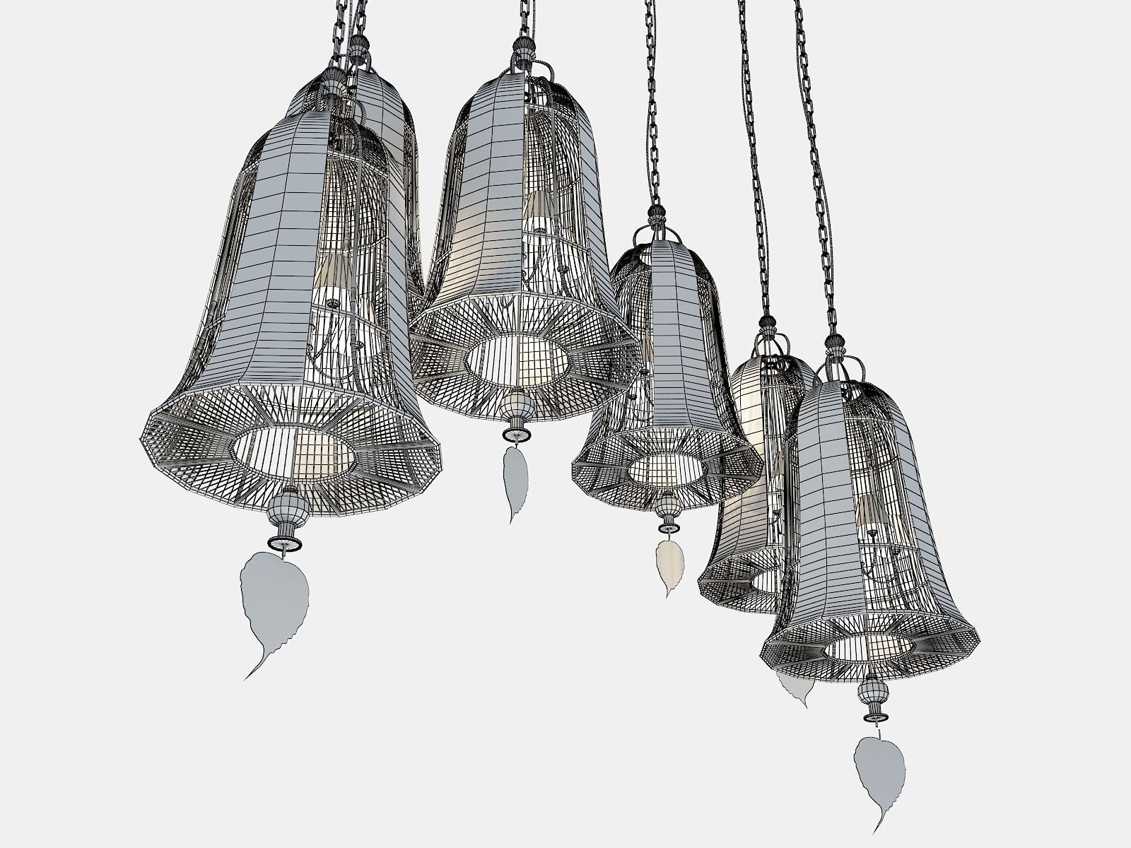 Thai decorate 3D model_2