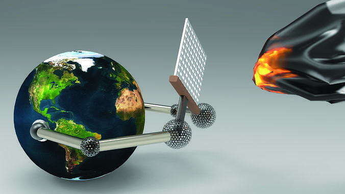 EARTH protect squad Low-poly 3D model