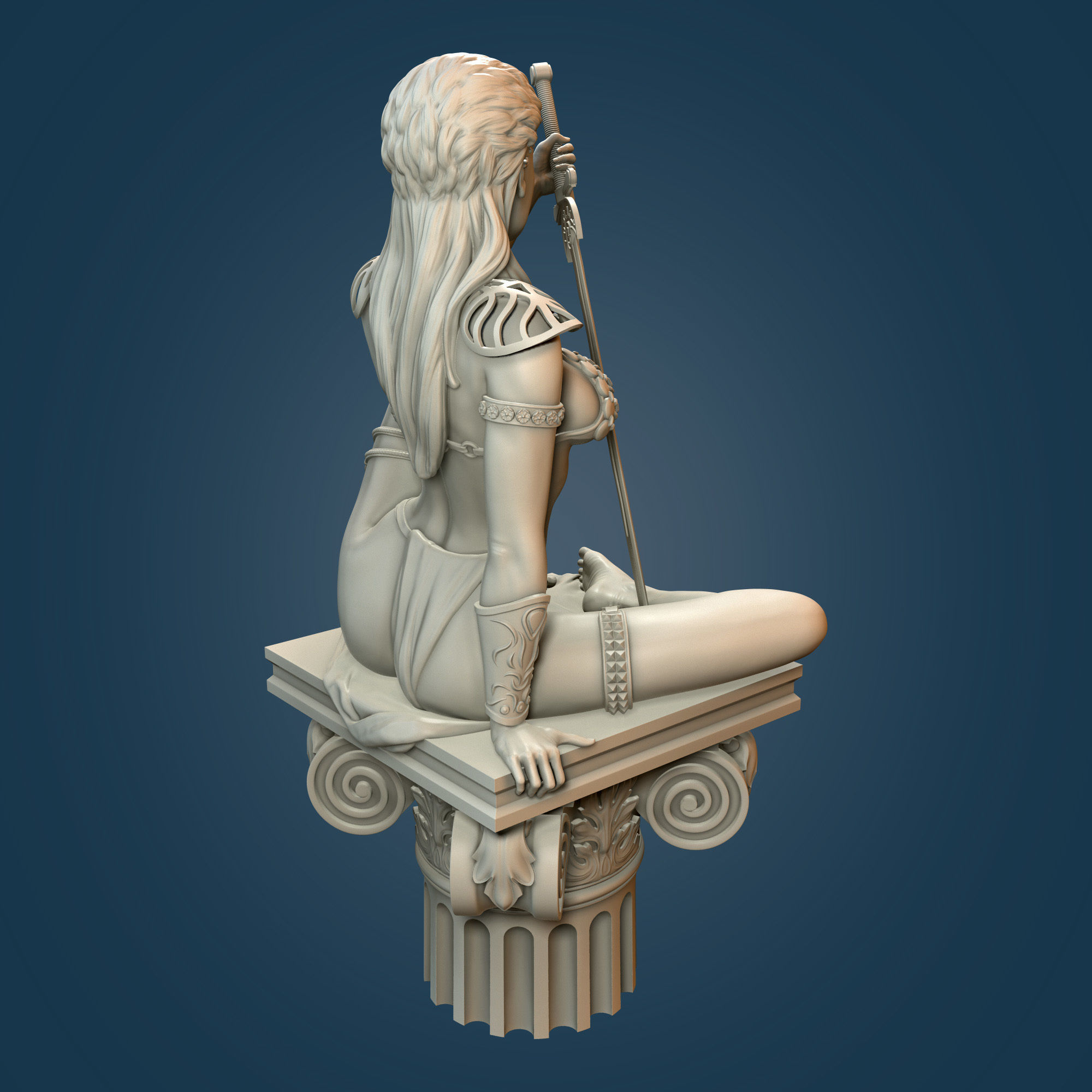 Red Sonja 3D print model_7