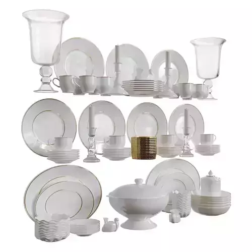 Dishes set 2 dinnerware at