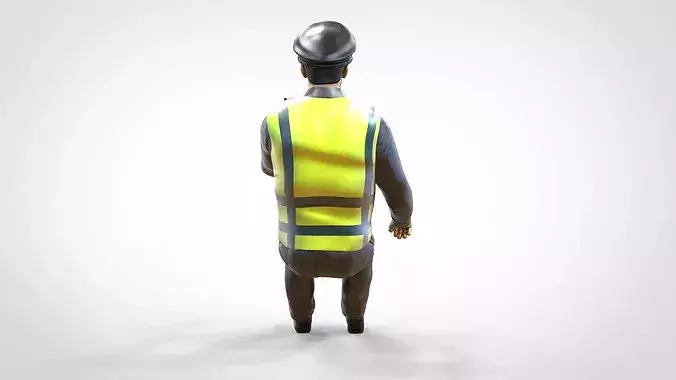N3 Driver Traffic Police 3D print model 7