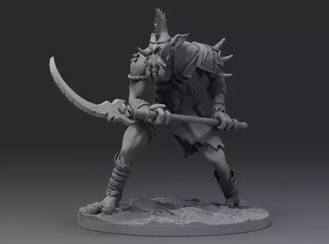 Voljin miniature 3D print model