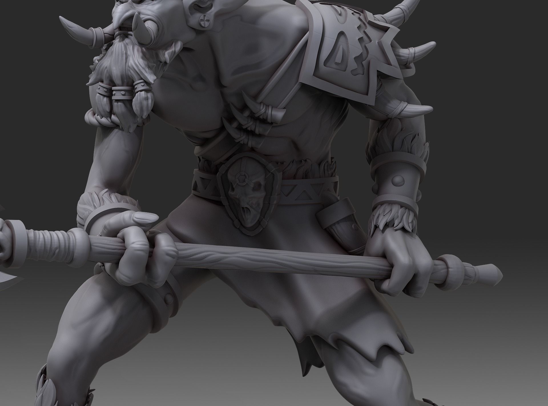 Voljin miniature 3D print model_7