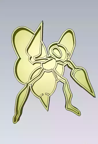 Pokemon Beedrill Cookie Cutter Stamp Cake Decorating