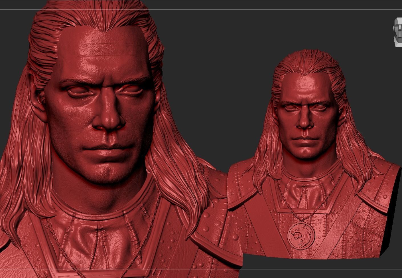 Geralt Of Rivia -The Witcher 3D print model_17