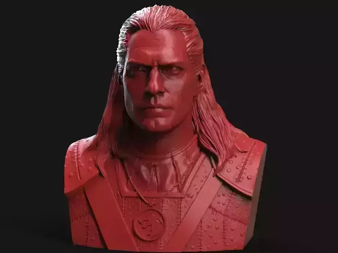 Geralt Of Rivia -The Witcher 3D print model