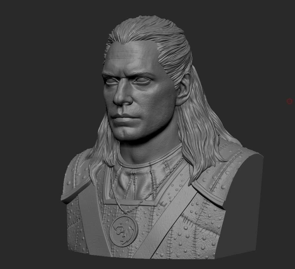 Geralt Of Rivia -The Witcher 3D print model_6