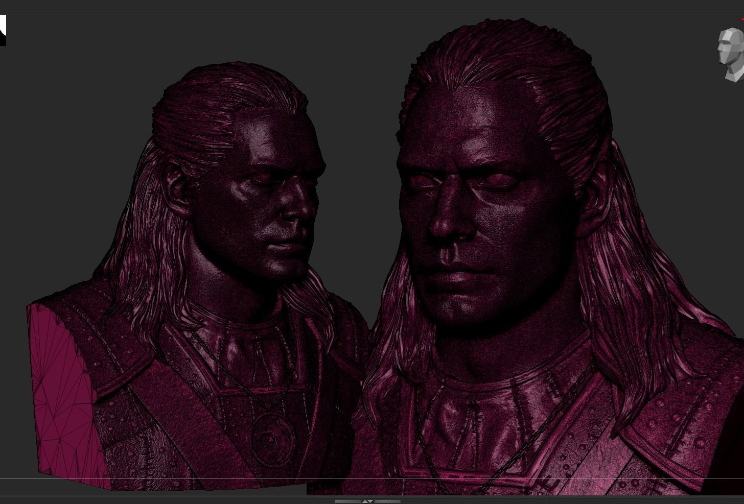 Geralt Of Rivia -The Witcher 3D print model_20