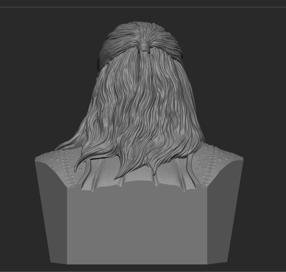 Geralt Of Rivia -The Witcher 3D print model_9