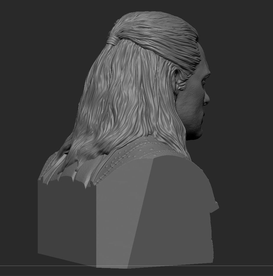 Geralt Of Rivia -The Witcher 3D print model_10
