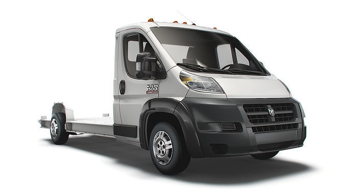 Ram Promaster 3540 L4 platform cab 2019 3D model