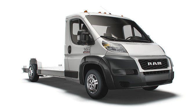 Ram Promaster 3540 L4 platform cab 2020 3D model