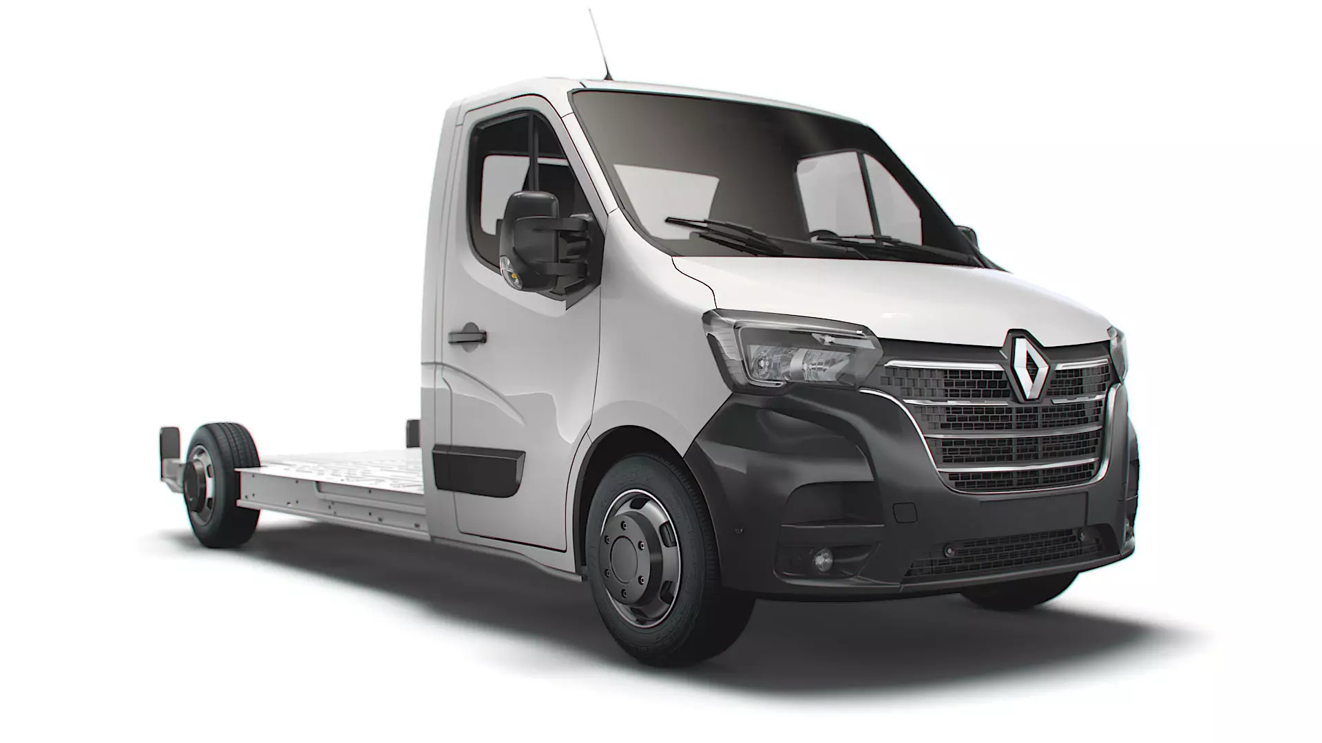 Renault Master FWD LL35 L3H1 Platform Cab 2021 3D model