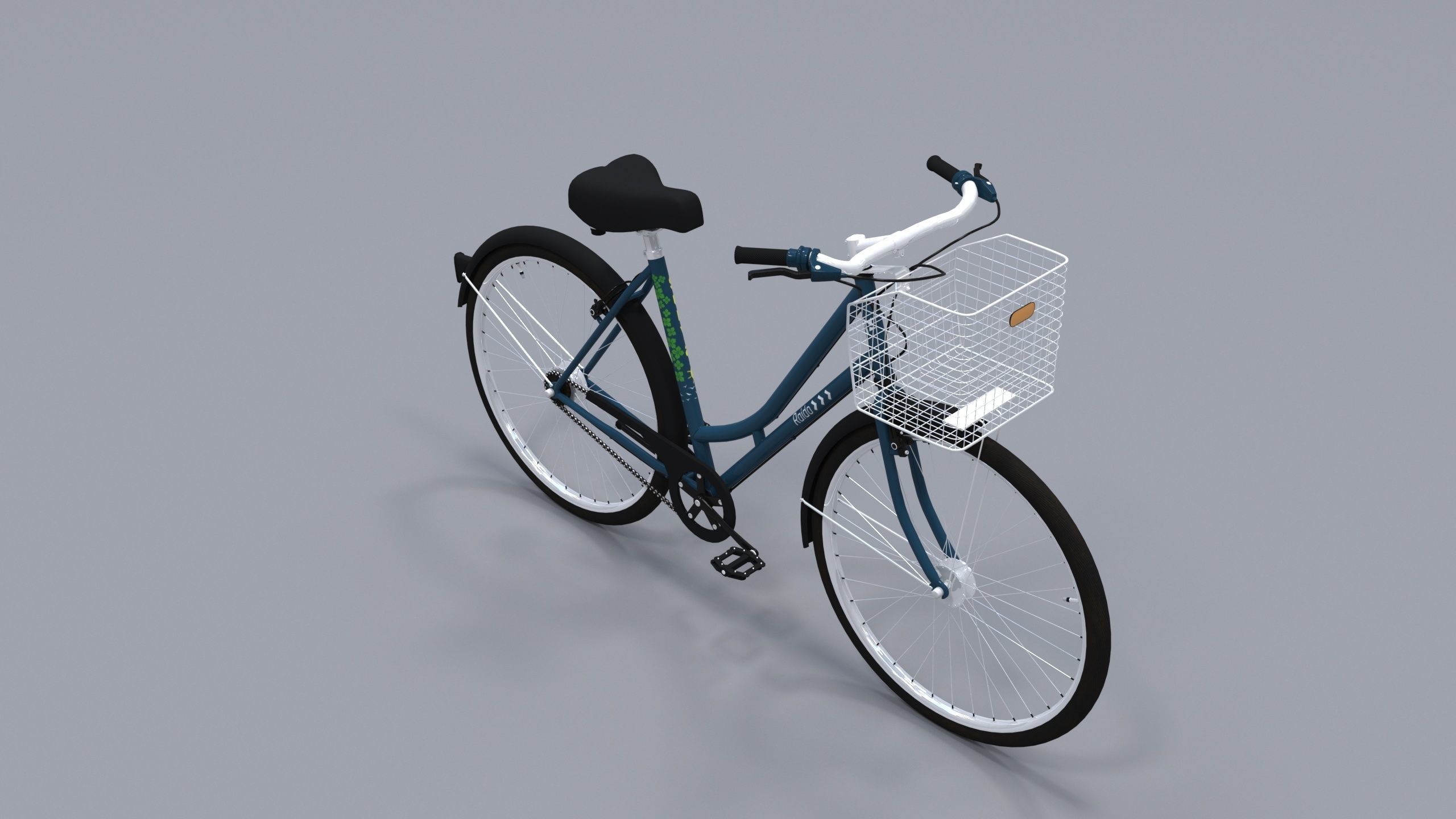 bicycle  3D model_5