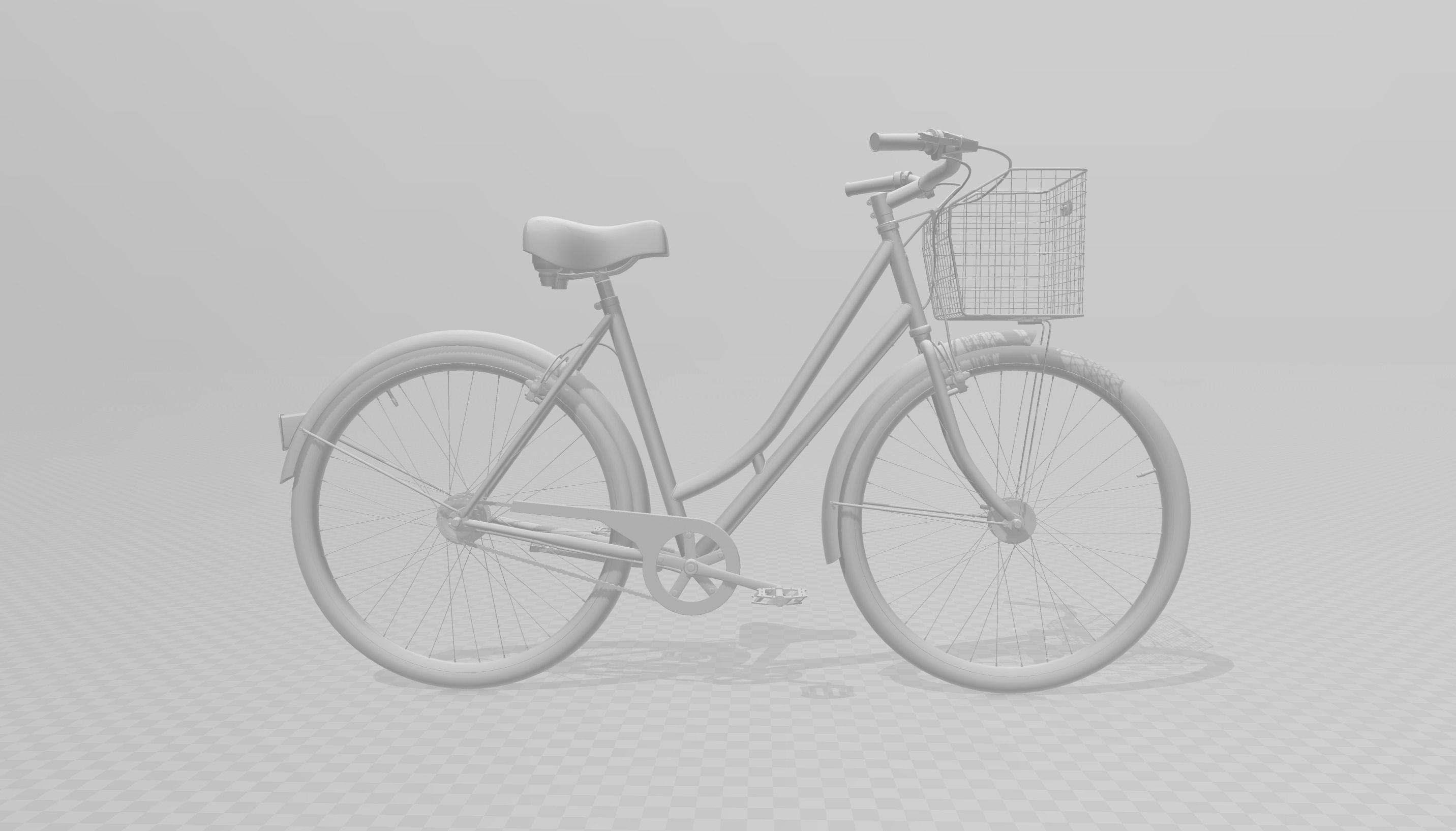 bicycle  3D model_11