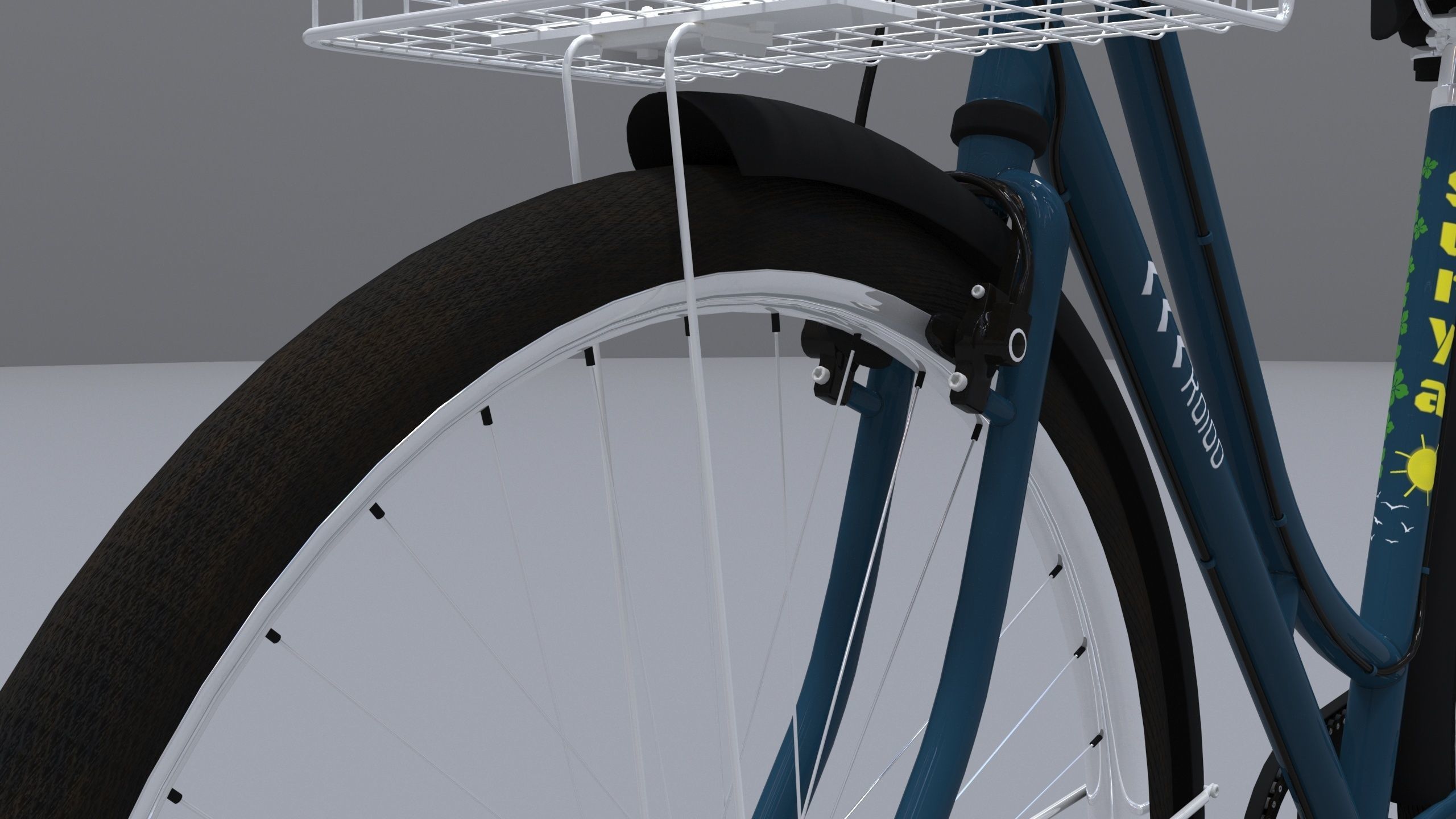 bicycle  3D model_8