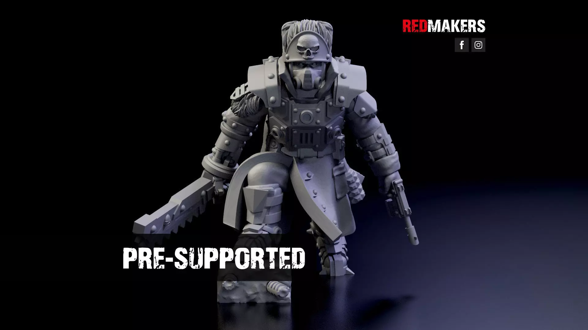 Ice Warriors - Lieutenant of the Imperial Force Free 3D print model