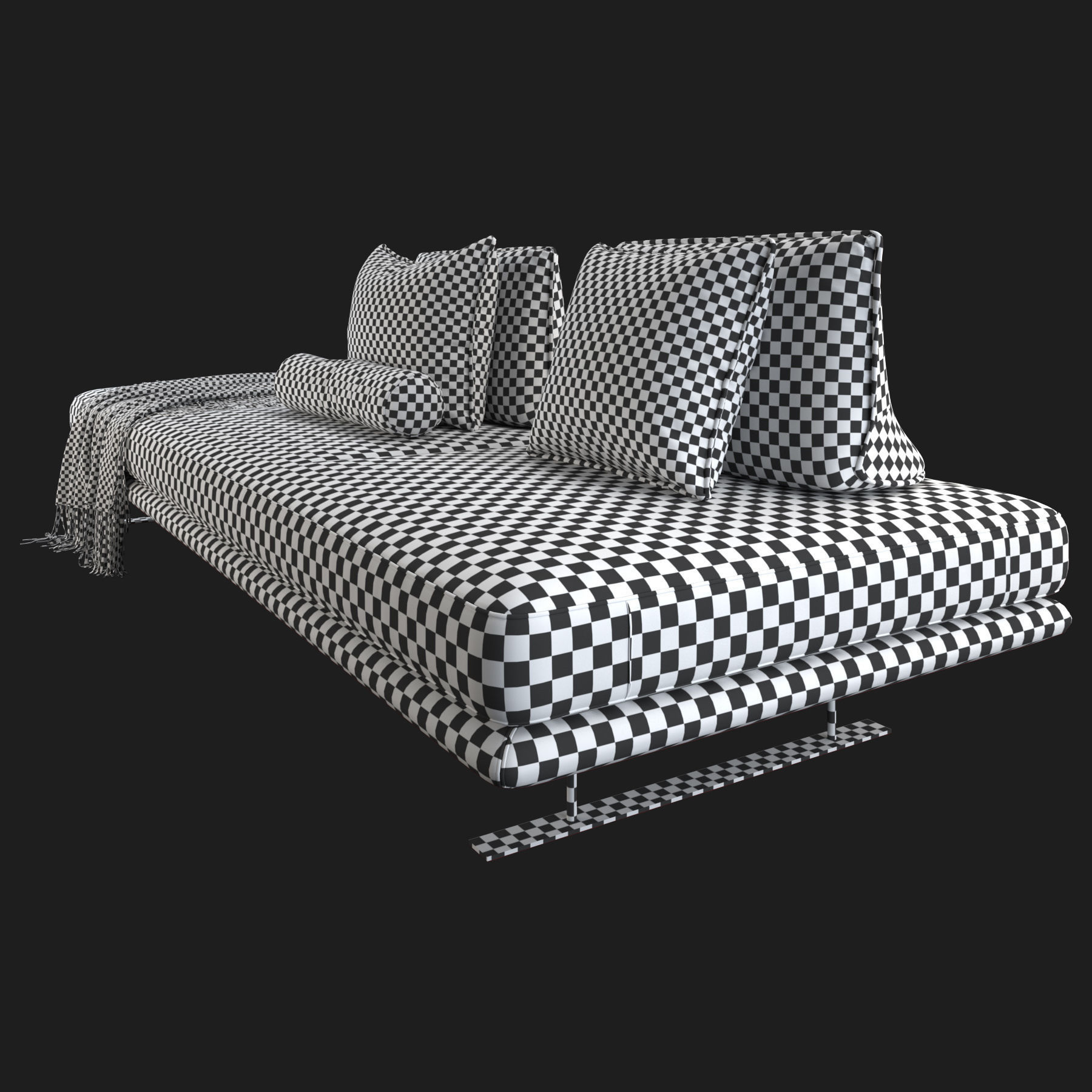 Modern Sofa 3D model_3
