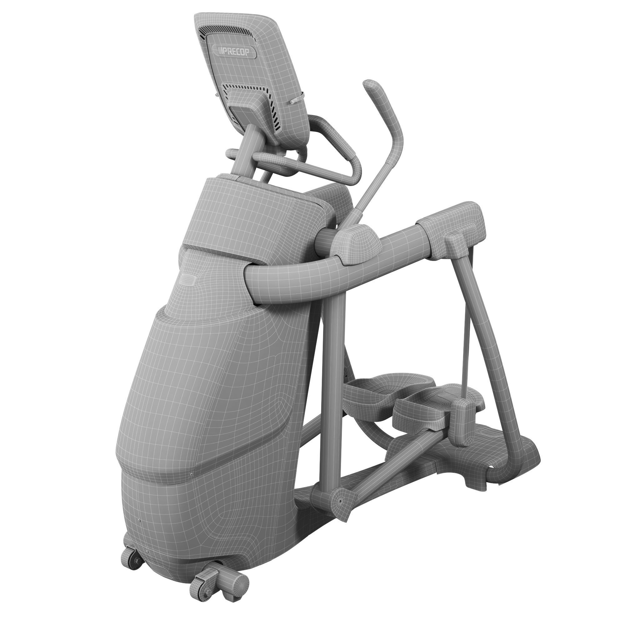 Precor collection 2021 and Fitness equipment set 3D model_10