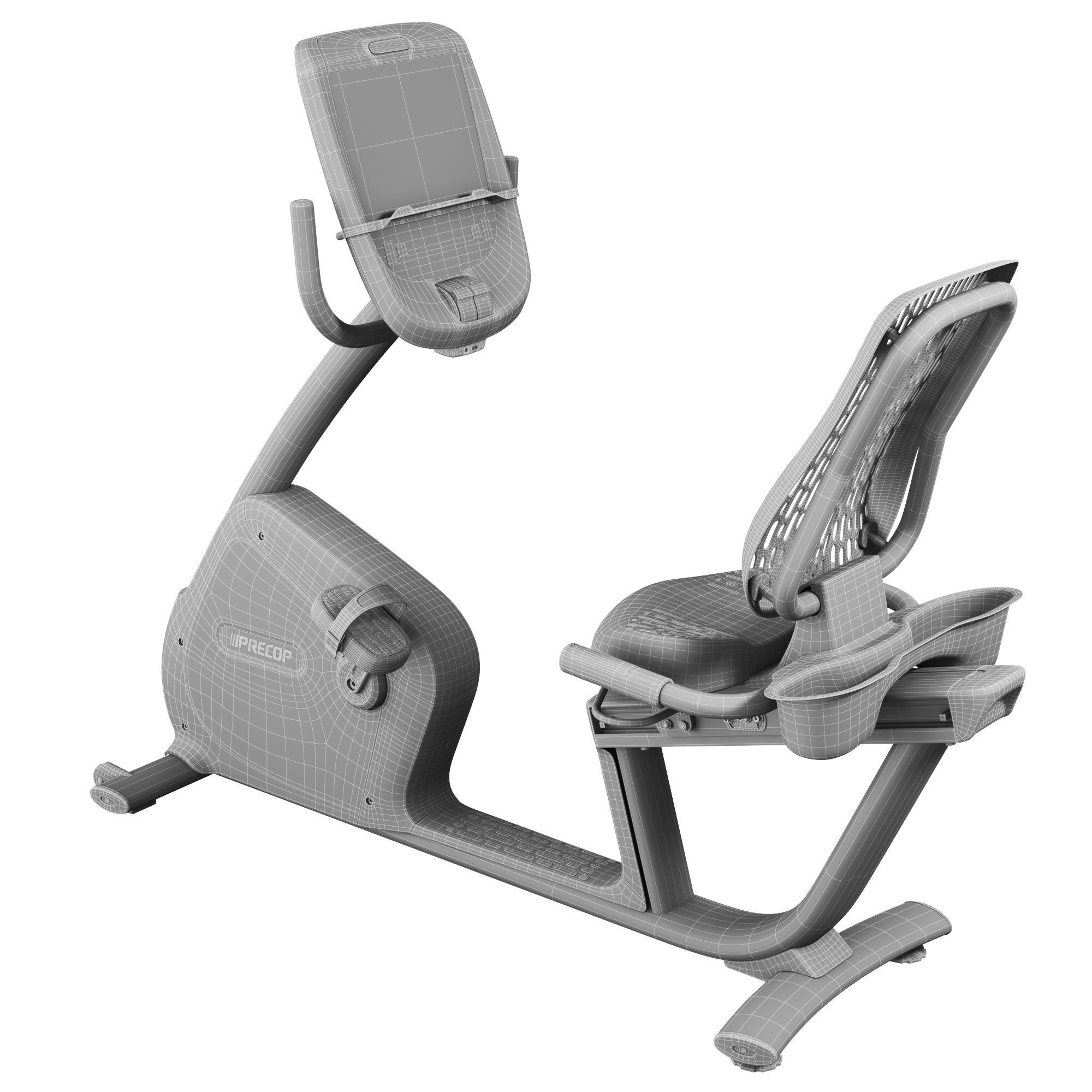 Precor collection 2021 and Fitness equipment set 3D model_27