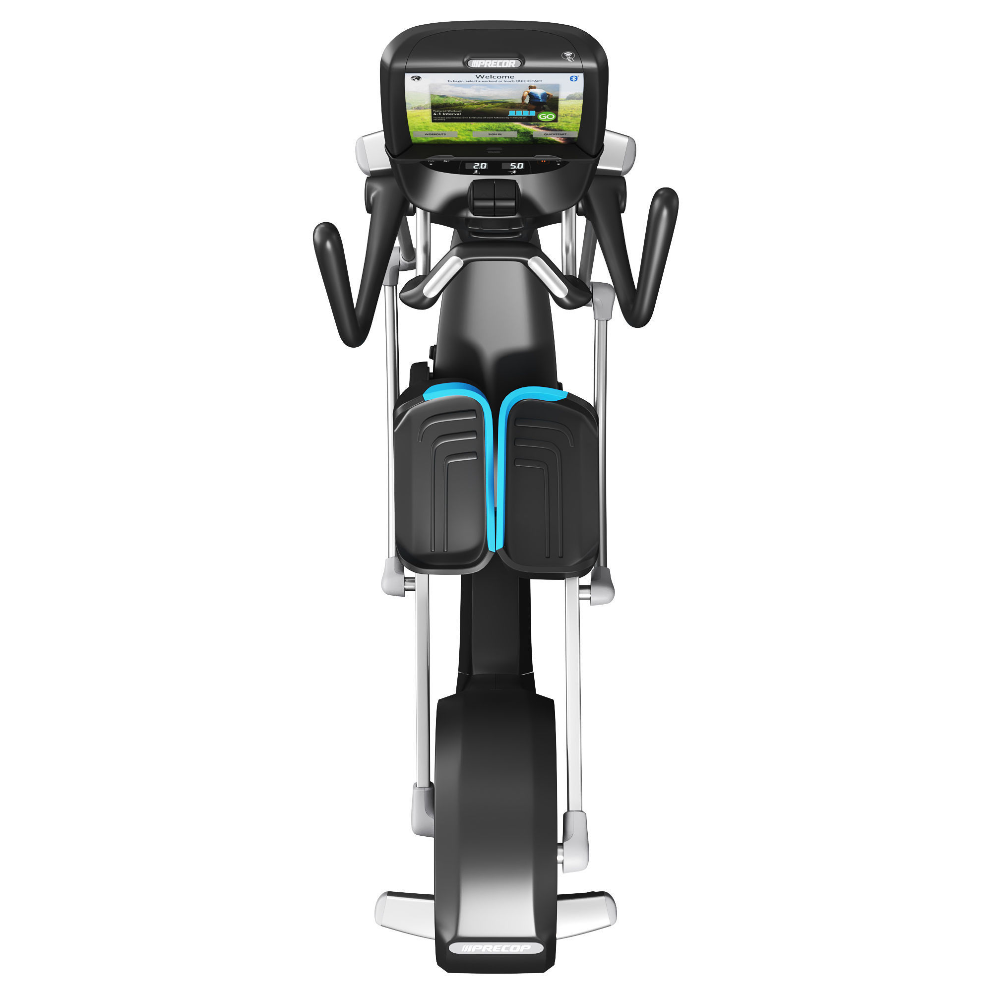 Precor collection 2021 and Fitness equipment set 3D model_17