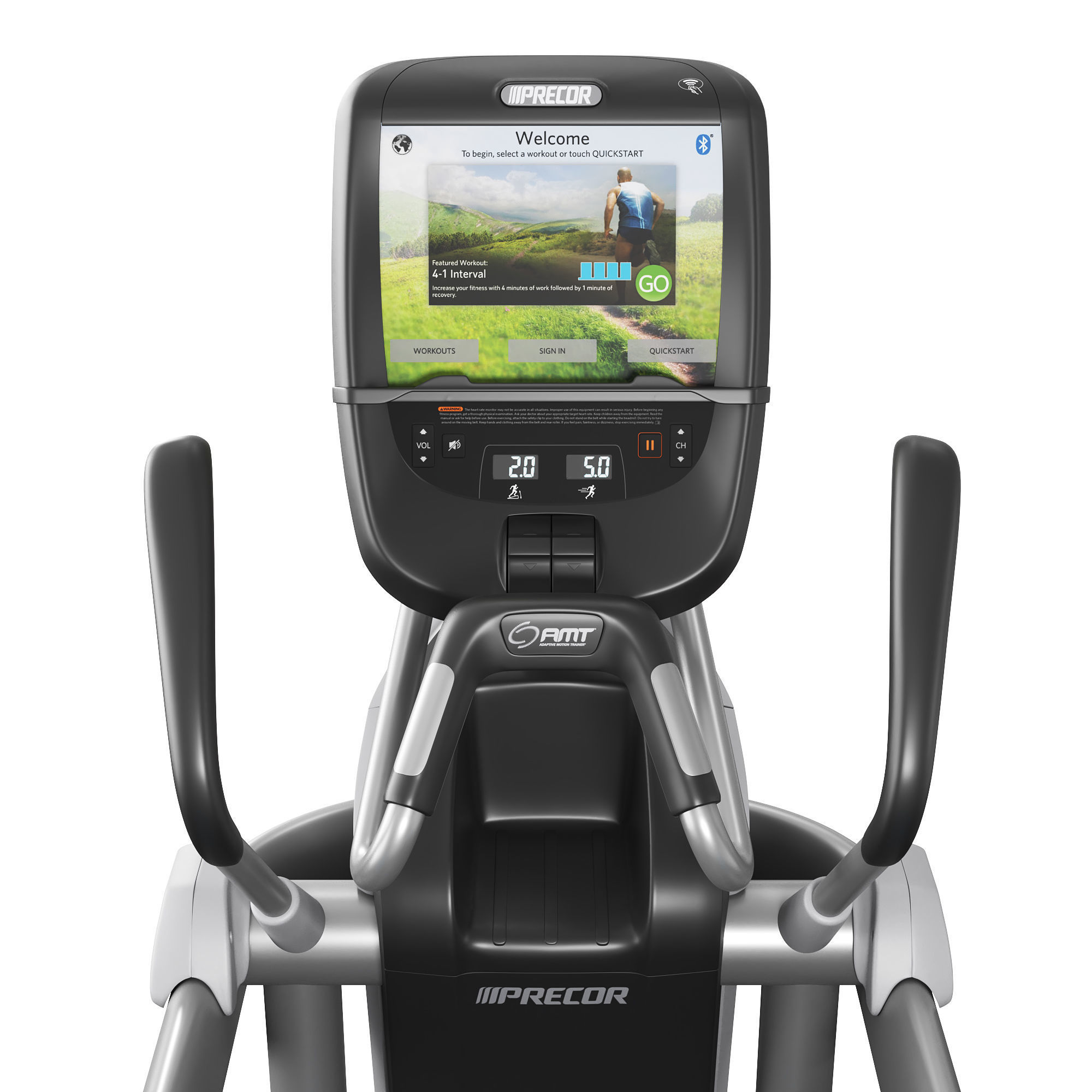 Precor collection 2021 and Fitness equipment set 3D model_6