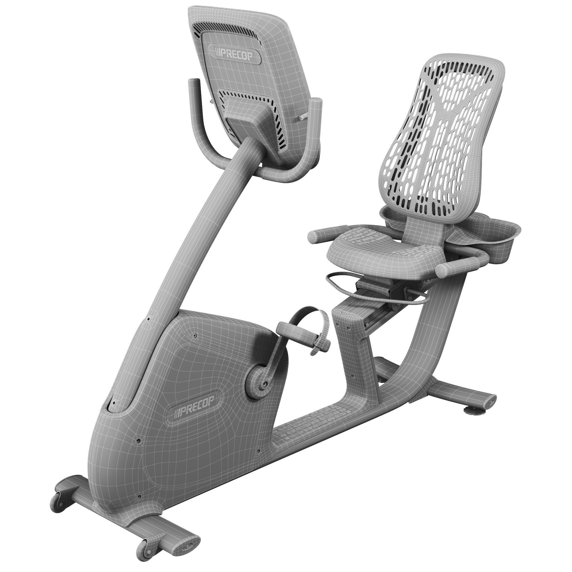Precor collection 2021 and Fitness equipment set 3D model_28