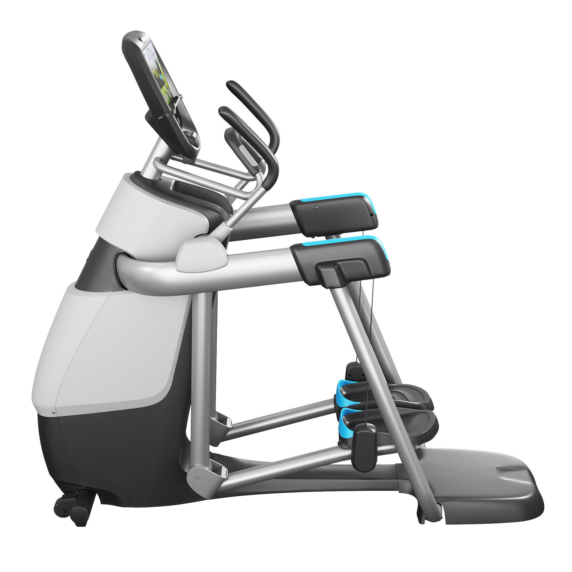 Precor collection 2021 and Fitness equipment set 3D model_3