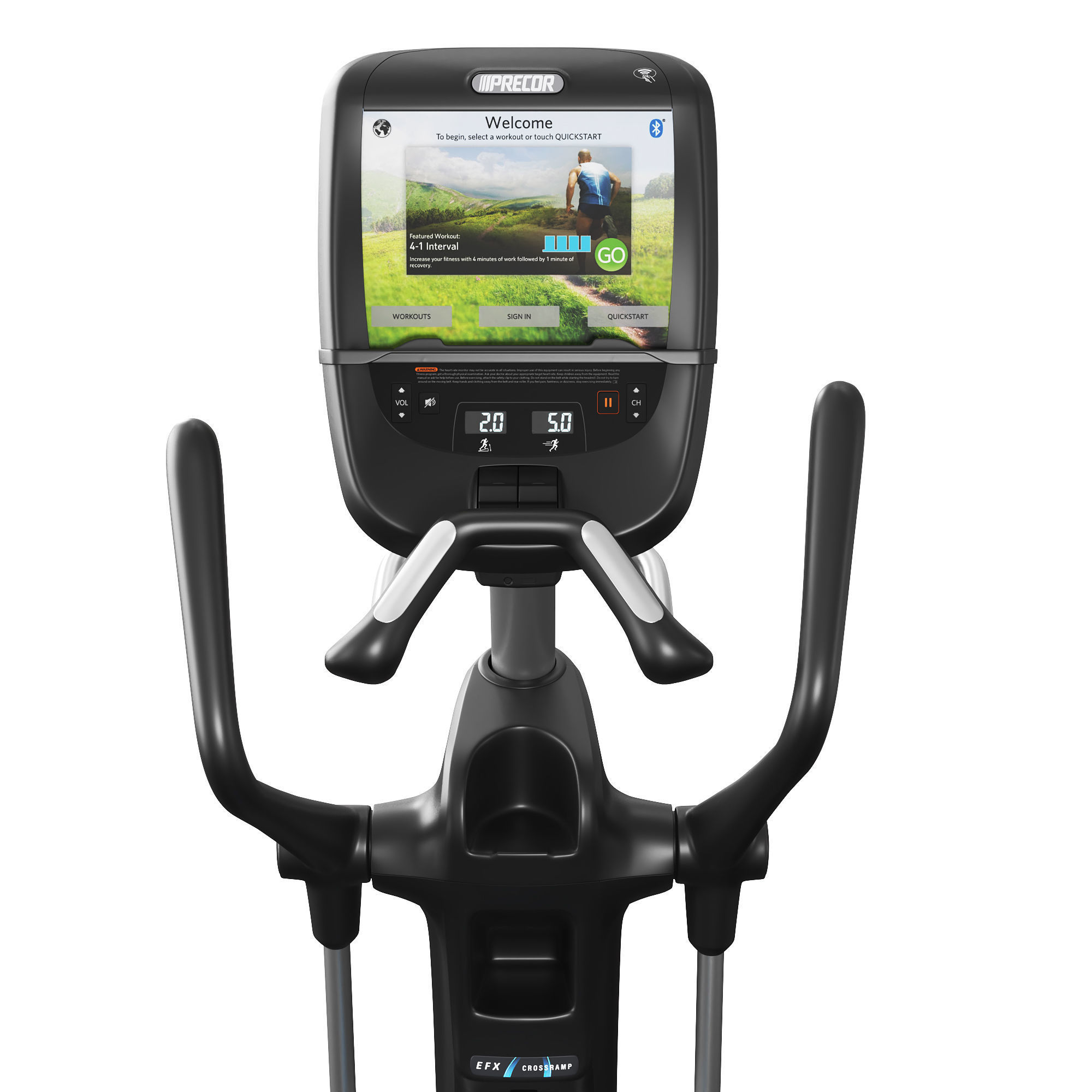 Precor collection 2021 and Fitness equipment set 3D model_15