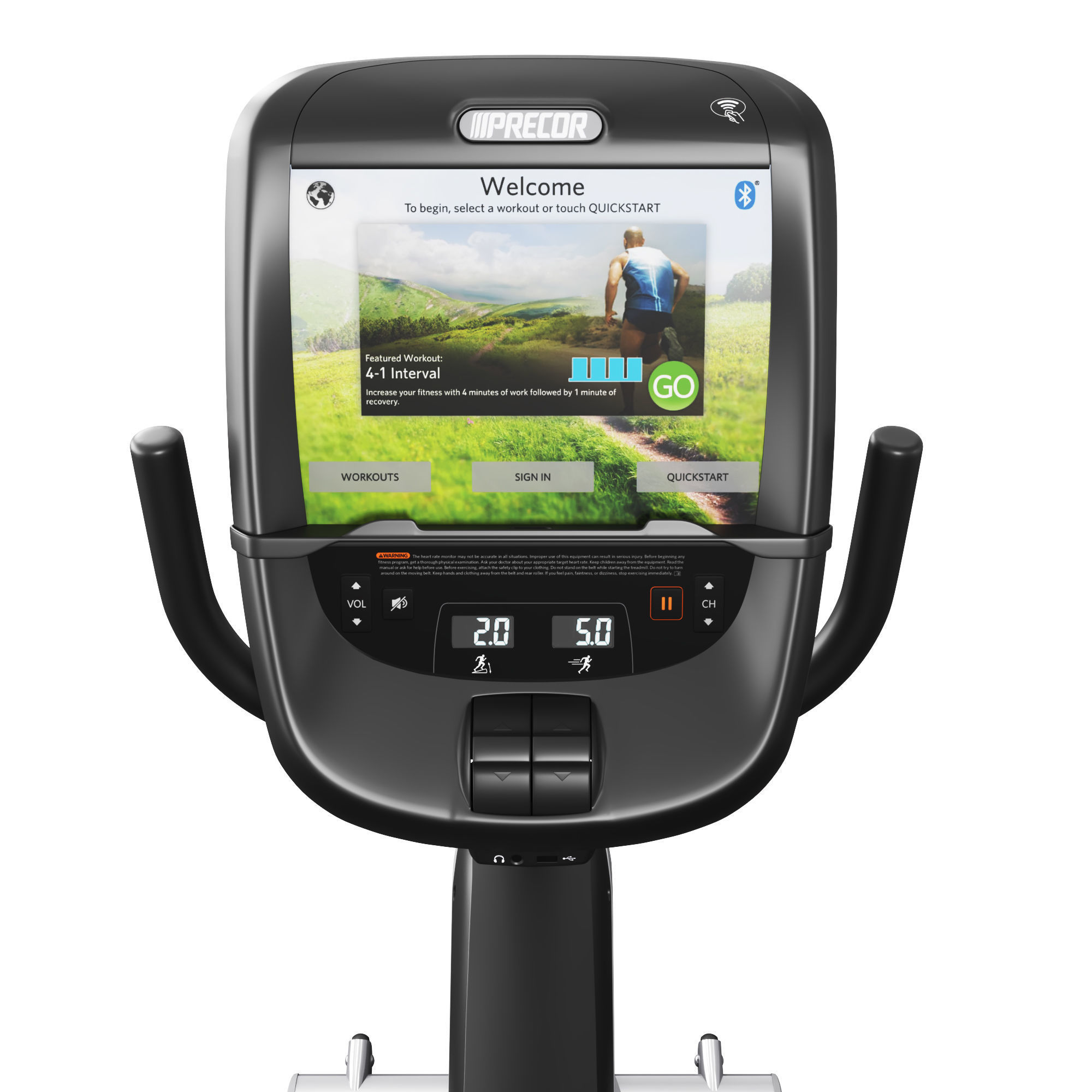 Precor collection 2021 and Fitness equipment set 3D model_24