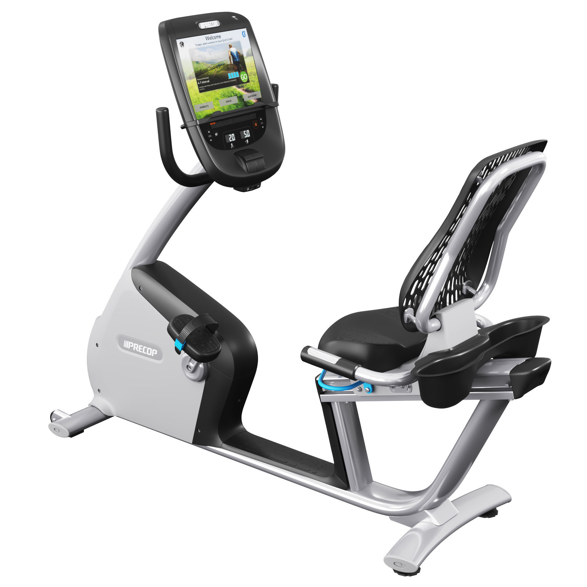 Precor collection 2021 and Fitness equipment set 3D model_20