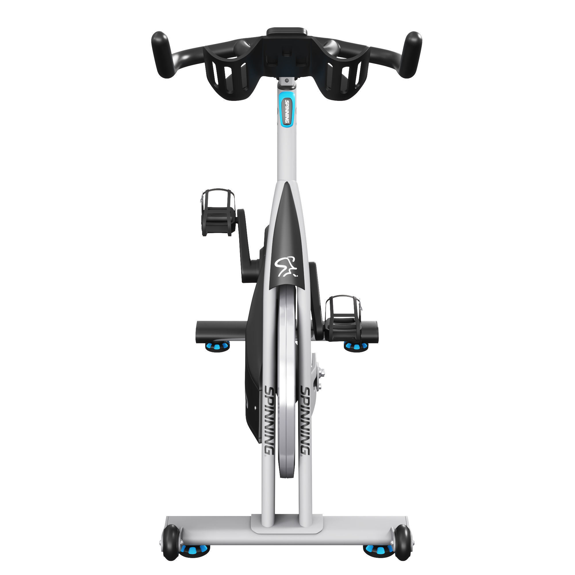 Precor collection 2021 and Fitness equipment set 3D model_32