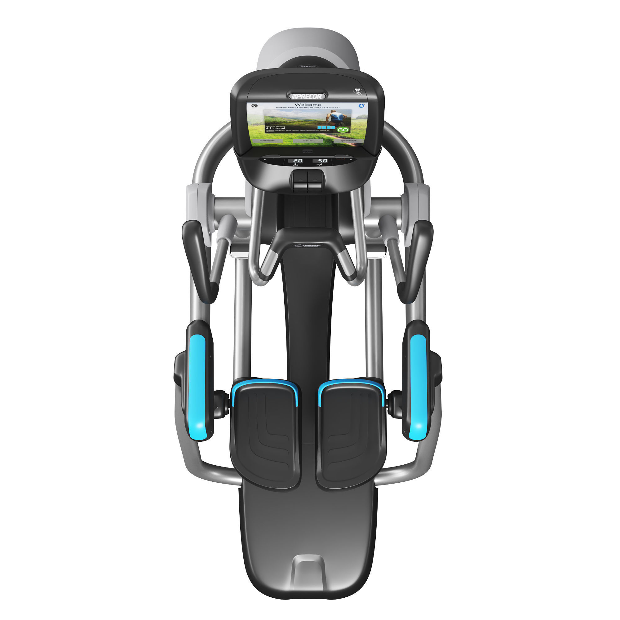 Precor collection 2021 and Fitness equipment set 3D model_8
