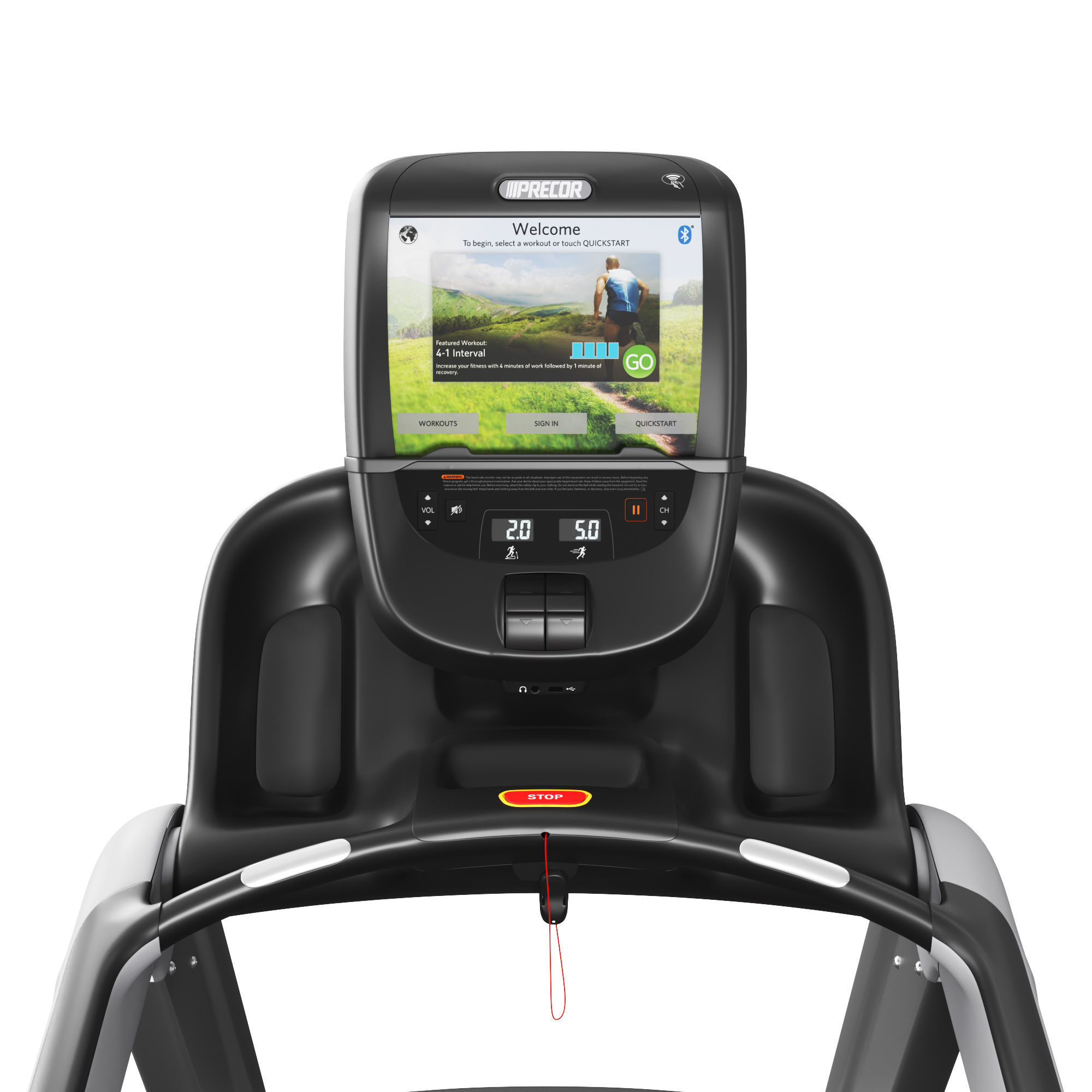 Precor collection 2021 and Fitness equipment set 3D model_42