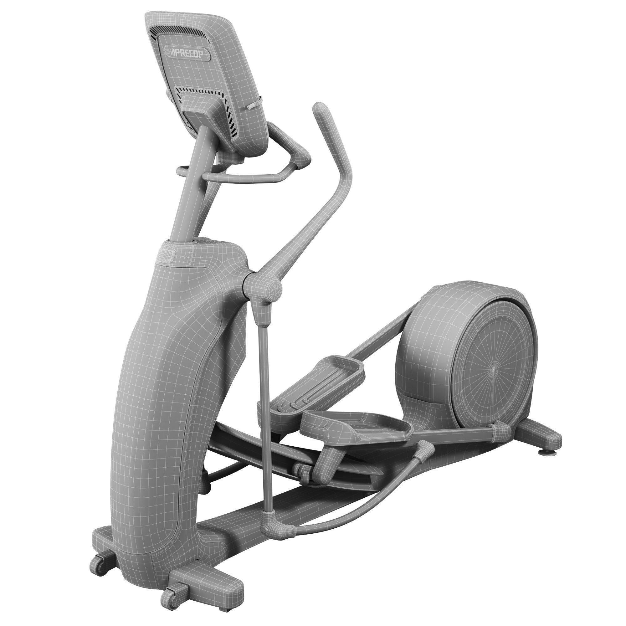 Precor collection 2021 and Fitness equipment set 3D model_19