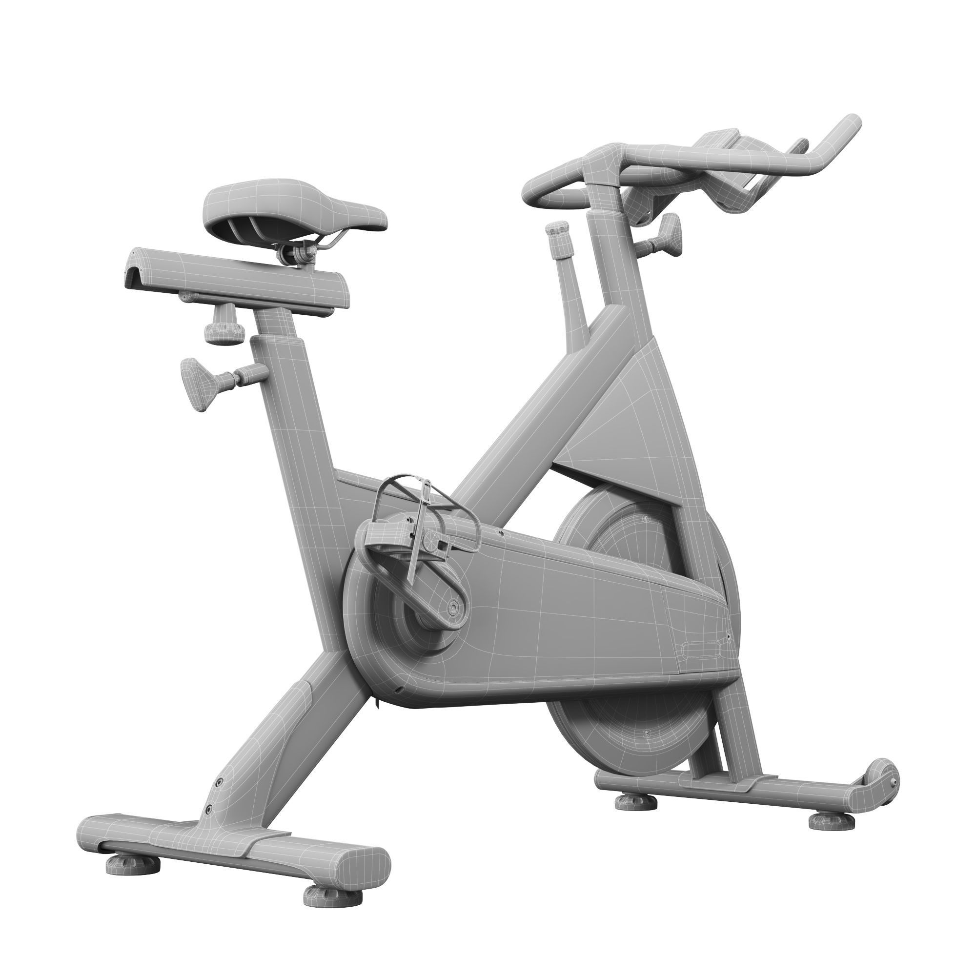 Precor collection 2021 and Fitness equipment set 3D model_37