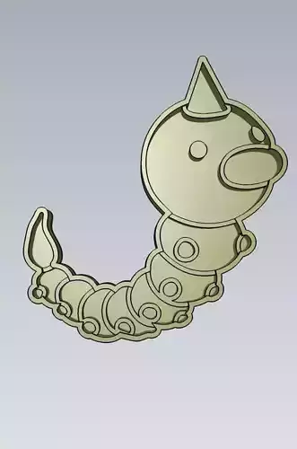 Pokemon Weedle Cookie Cutter Stamp Cake Decorating