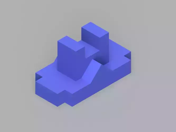 Geometric figure 01 - Tutorial model 3D print model