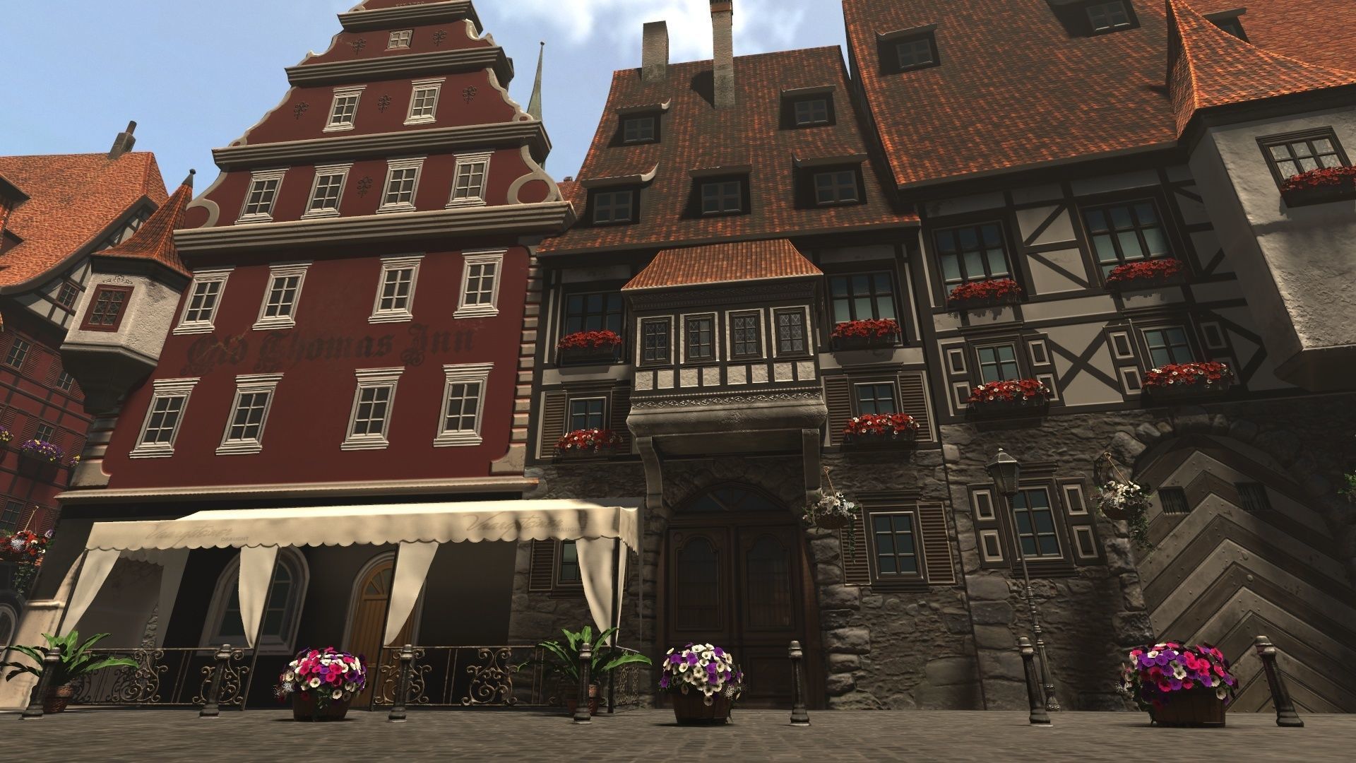 Old Town Square 3D model_10