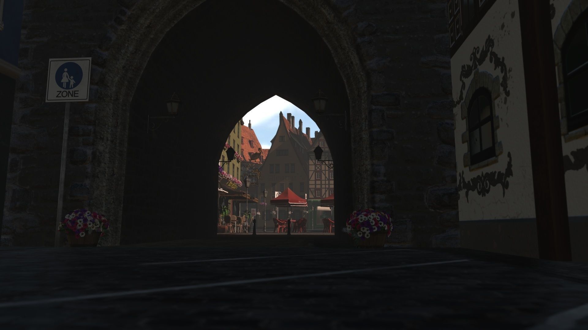 Old Town Square 3D model_15