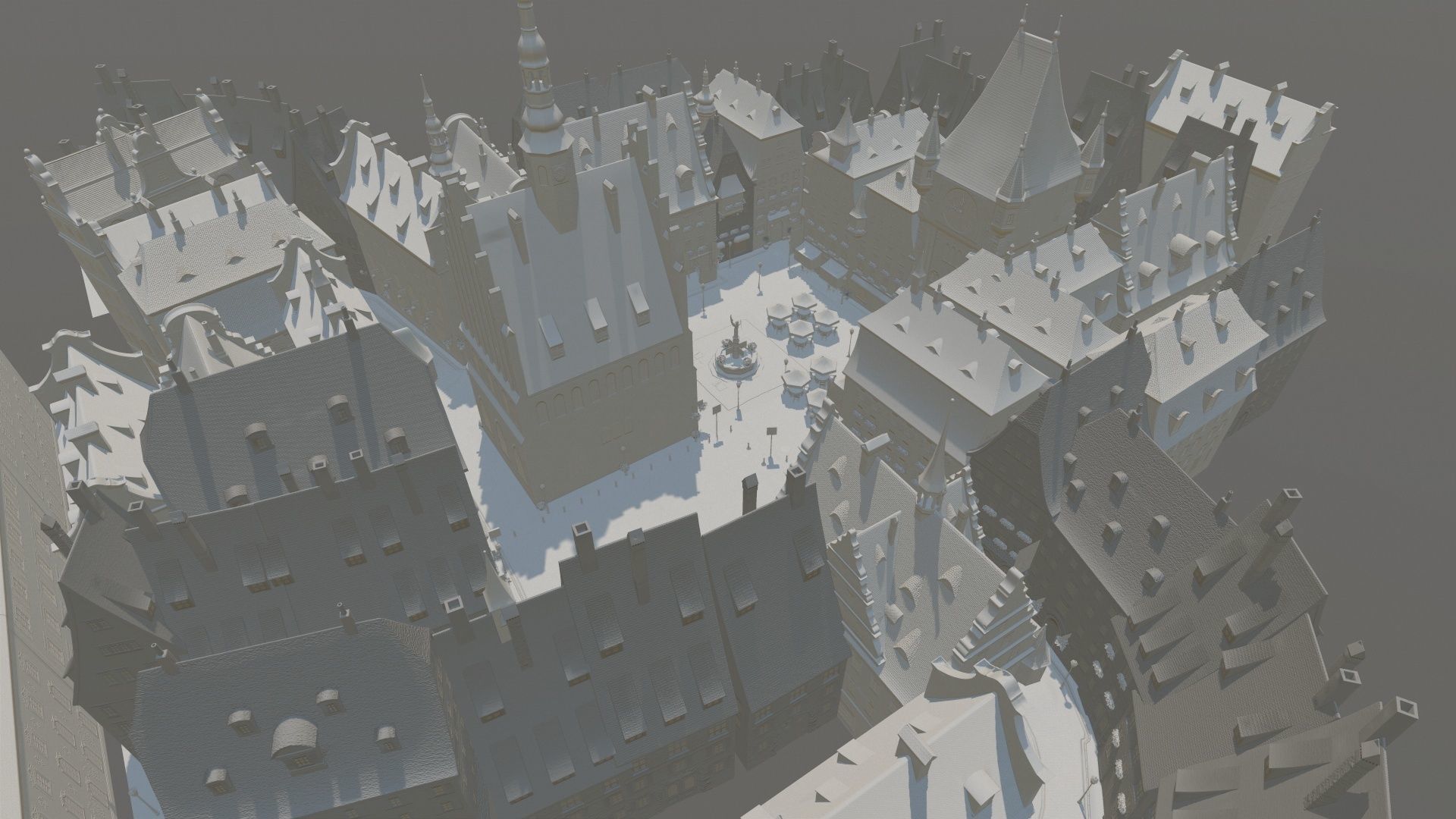 Old Town Square 3D model_95