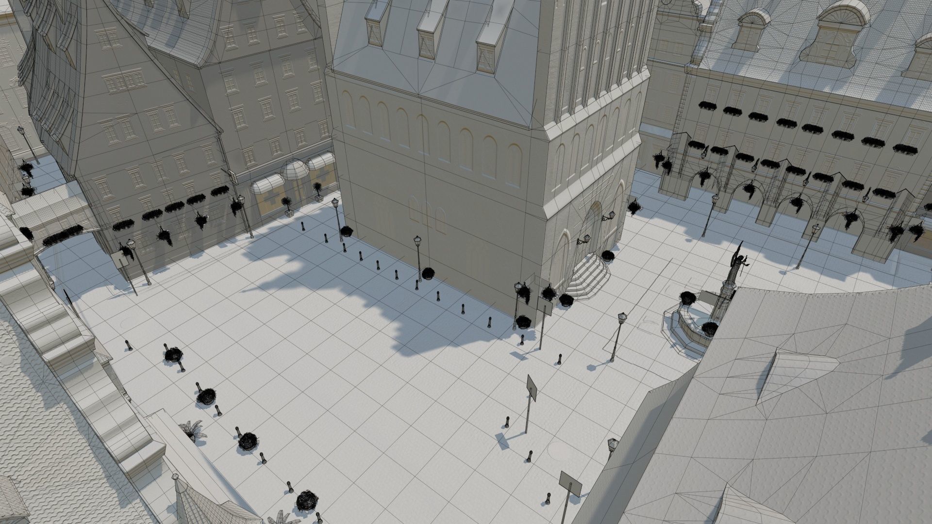 Old Town Square 3D model_96
