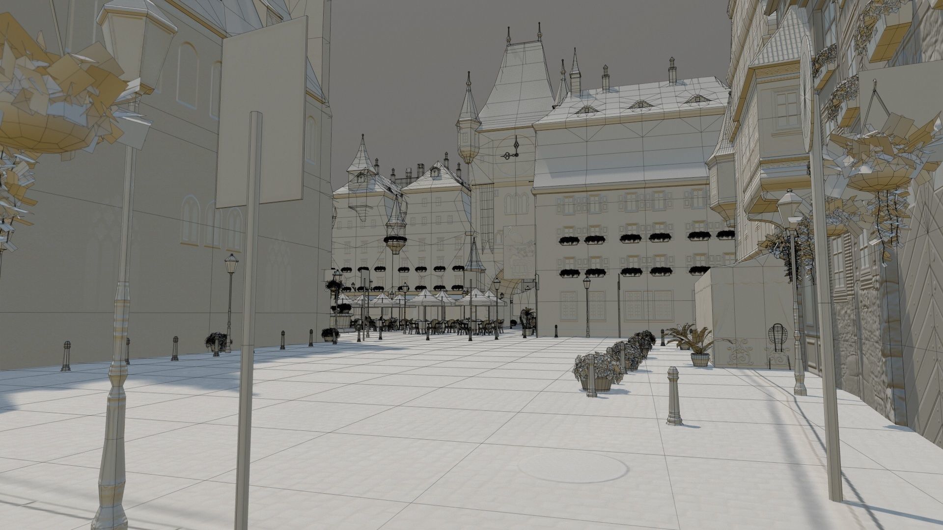 Old Town Square 3D model_105
